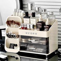 Makeup Organizer with Drawers Large Cosmetic Skincare Jewelry Perfume Storage Box for Home Countertop Vanity Bathroom Bedroom
